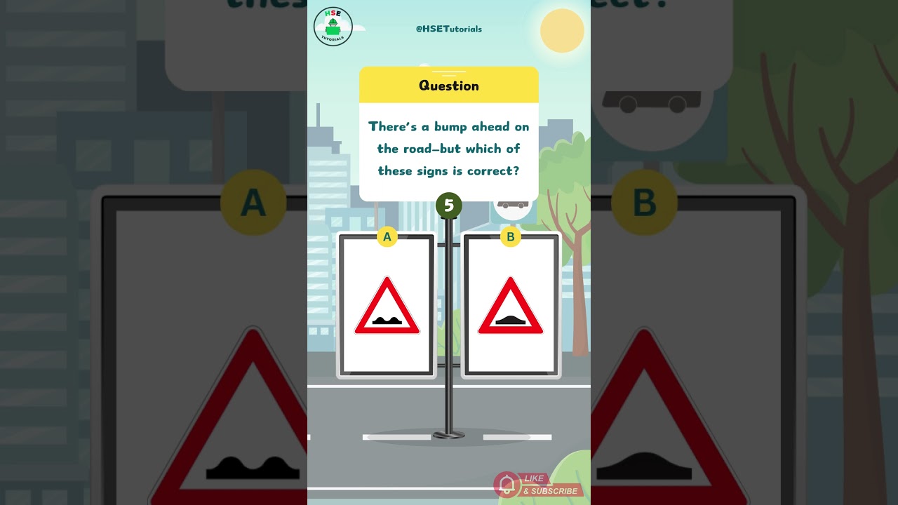 Which One Is the Correct Bump sign? 