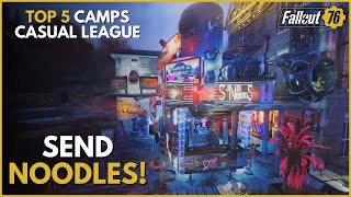This Weeks Best CASUAL Builds!! Fallout 76 Top 5 Camps 2025