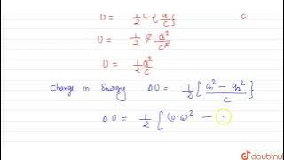 Capacity of a capacitor is `48mu F`. When it is charged from `0.1` C to `0.5` C , change