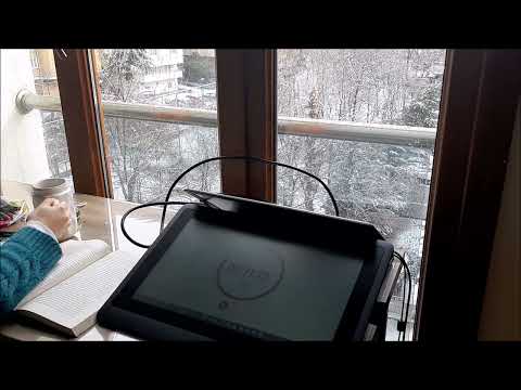 Study With Me | 40 minutes study session on snowy day | No music real time