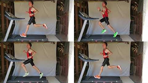 Human Pose Estimation Li-Ning vs. Nike (19.3 km/h)