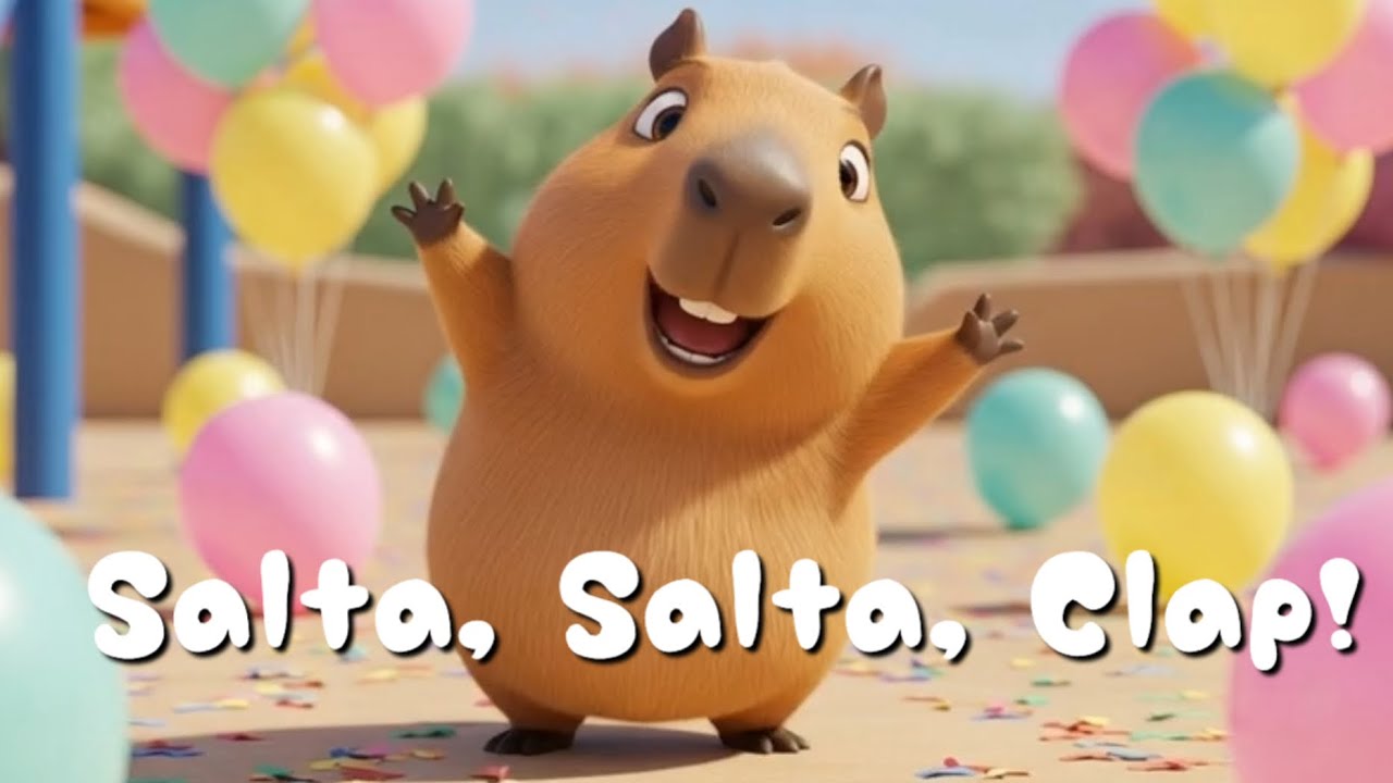¡Salta, Salta, Clap! – Canción Infantil | Peque Rimas