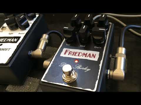 FRIEDMANの新作ペダルのDIRTY SHIRLEYが日本上陸しました - YouTube