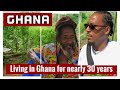 THIS JAMAICAN RASTA 🇯🇲 BEEN LIVING IN GHANA NEARLY 30 YEARS |  JAMAICA VILLAGE GHANA 🇬🇭