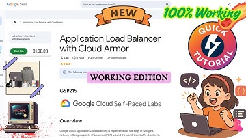 Application Load Balancer with Cloud Armor | Easiest OF ALL #GSP215 #qwiklabsarcade2025