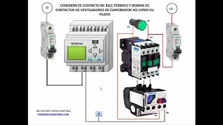 CONTROLES EN CUARTOS FRIO MEDIA POTENCIA COMPRESOR HERMETICO DESCONGELACION  ELECTRICA CON MICROPLC - YouTube