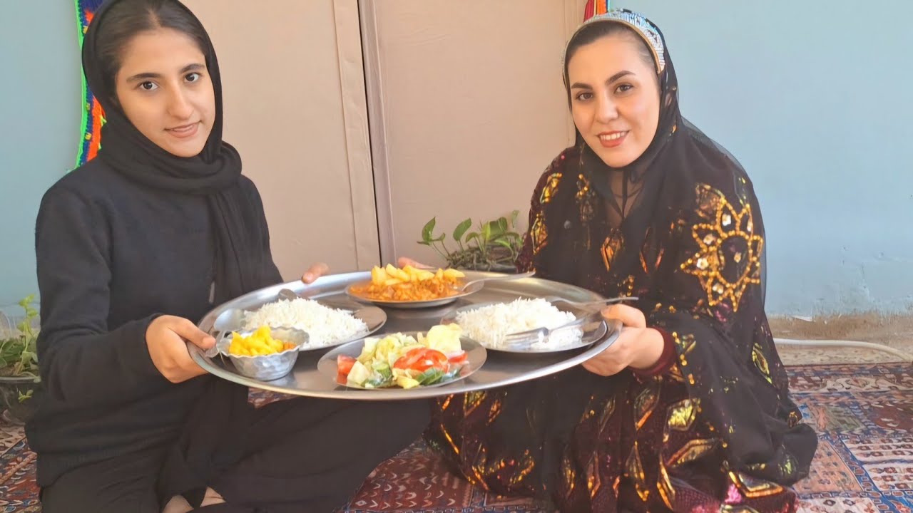 I Decorated Our Door With Colorful Yarn… The Result Was So Cute 😍🌸 + Persian Gheimeh 🍲