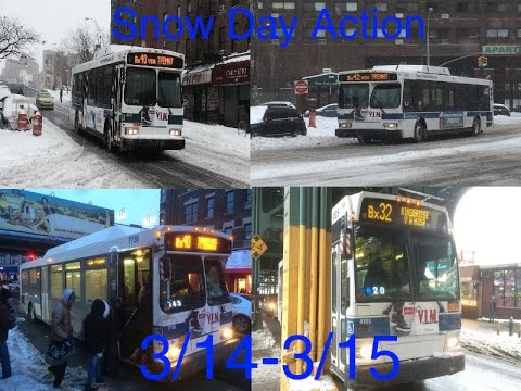 Snow day (3/14) and Aftermath (3/15) Action including Loans, Snow Trains, and more!