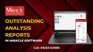 Outstanding Analysis Reports in Miracle Accounting Software | #OutstandingAnalysis | #ahmedabad screenshot 1