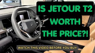Jetour T2 Cheap Luxury Suv 2024 Is Chinese Car Worth It?