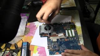 Fan cleaning laptop. Disassembly Acer Aspire 5738Z. Разборка, чистка кулера Acer Aspire 5738Z.
