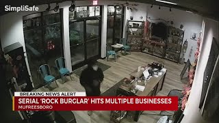 Police search for serial ‘rock burglar’