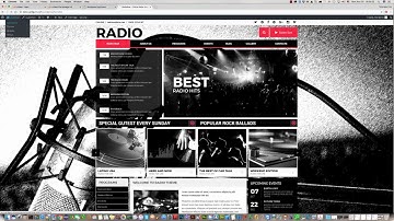 How to install BW-Radio WordPress theme ?