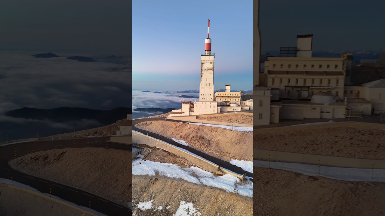 Happy New Year from the top of the Mont Ventoux!! 🥳 