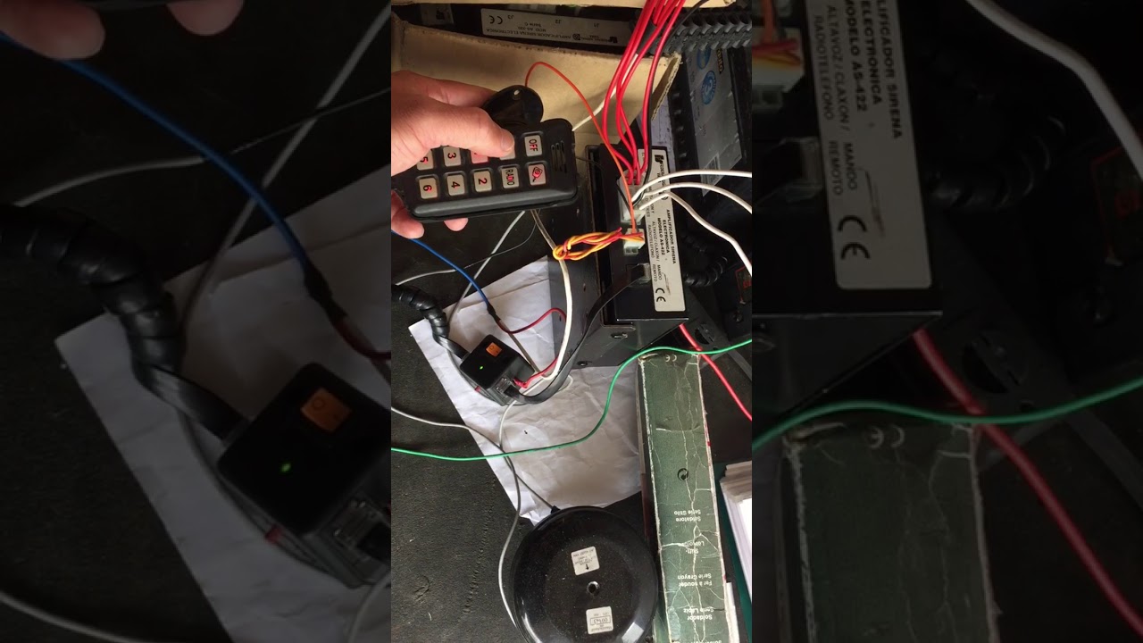 Federal Signal AS422 tonalités US