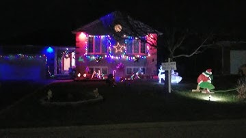 2020 Christmas light display by raspberry pi