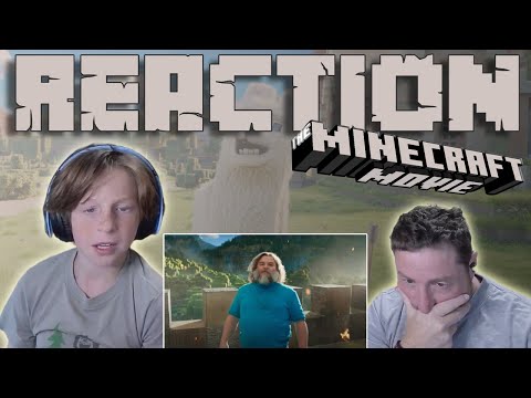 Minecraft Trailer Reaction | WTF is going on?| Jack Black please stop