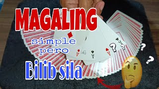 Magugulat sila sa napaka simpleng Card trick na to/card trick tagalog tutorial/ECO Tv