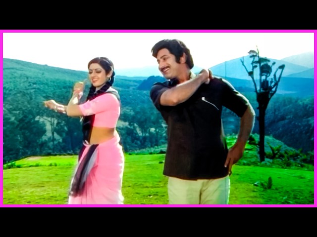 Krishna, Sridevi Superhit Video Song - Ramarajyamlo Bheemaraju Songs | Telugu Video Songs HD