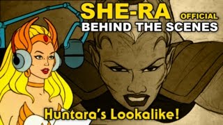 She-Ra - Behind the Scenes - Huntara's lookalike!