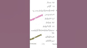 Patliputra University PPU sem-2 session 2023-27 Major Course Urdu Non fictional PYQ 2024