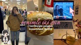 Benimle Iki Gün Hamburger Yorumu, Kosova Haul, Thrift