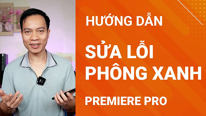 Laàm gì khi quay phông xanh bị lỗi