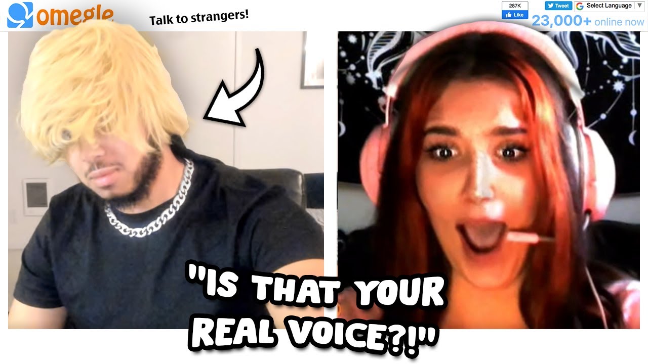 OMEGLE but my VOICE Doesn't Match MY FACE #2