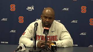 Fran Brown Postgame Press Conference at Virginia