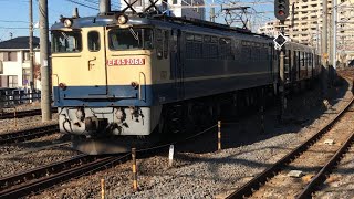 相鉄21000系返却甲種EF65-2068+21101F(8B) 大船駅