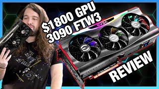 $1800 Video Card Review: EVGA RTX 3090 FTW3 Ultra vs. Founders Edition - Thermals, Noise, OC