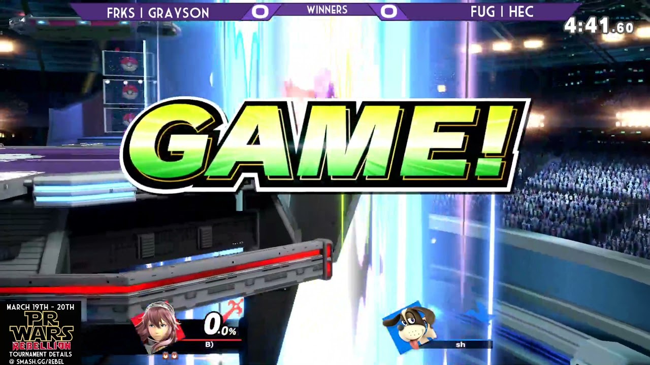 FRKS| Grayson (Lucina) vs FUG| Hec (Duck Hunt) | FREAKS @ FREE PLAY Denton 5