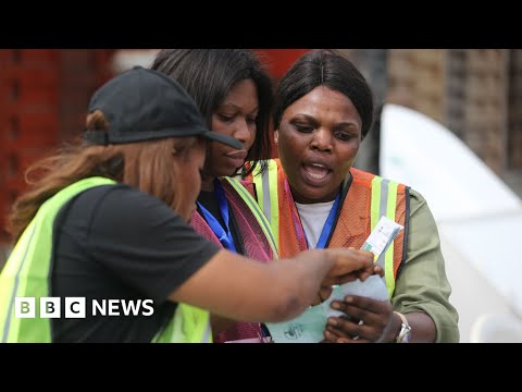Nigeria's election ballots being counted after millions turn out to vote —BBC News