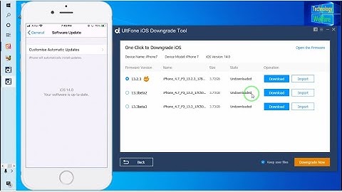 #iPhone-How to Downgrade iOS 14 to iOS 13,12! (Without Losing Data) By One Click Here