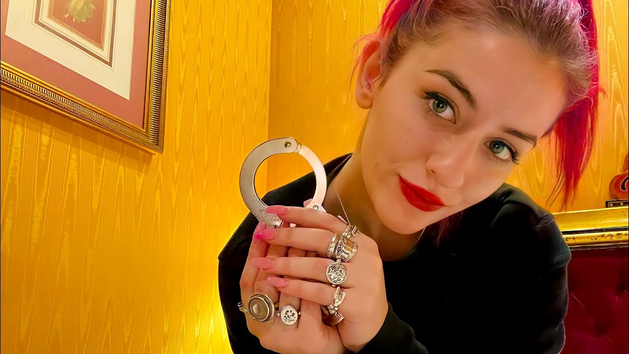 ASMR you’re under arrest 🔒 fastest pat-down ever - chaotic