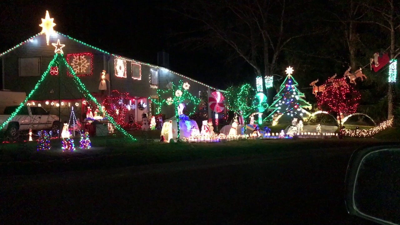 Christmas light show in Covington Wa. YouTube