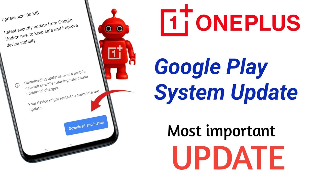 Google Play System Update 📲 Oneplus New update 😯 System improvement ...