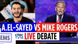Abdul El-Sayed vs Mike Rogers Senate Debate LIVE: Michigan Senate Debate Ahead Of US Midterms | N18G
