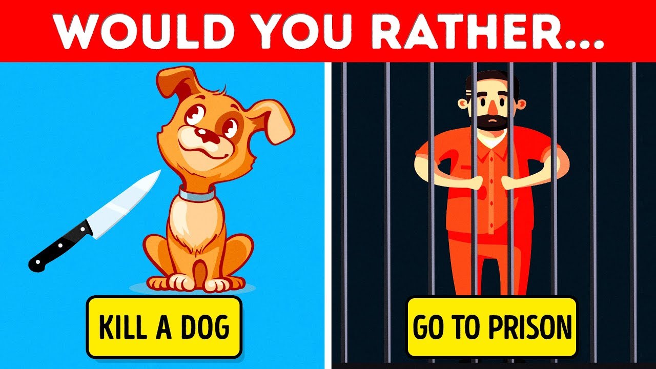 10 hardest choices ever (personality test) WOULD YOU RATHER? 21 TEASERS AND RIDDLES TO MAKE YOU SWEAT