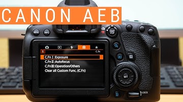How to Use Auto Exposure Bracketing (AEB) and in-Camera HDR (CANON)