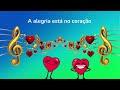 A alegria esta no coração