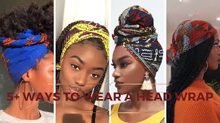 Simple 😌 Head Wrap Tutorial for Black Women 💕 2022 screenshot 5