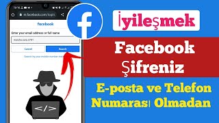 E-posta ve Telefon Numarası Olmadan Facebook Hesabı Nasıl Kurtarılır