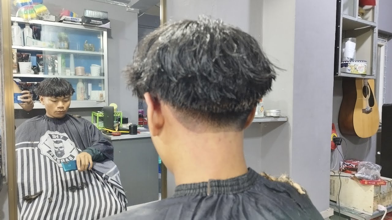 ဆံပင်ညှပ်နည်း (ပညာဒါန) 6