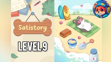 Satistory: Tidy Up ASMR Game – Level 9 Walkthrough Solutions | iOS / Android Gameplay