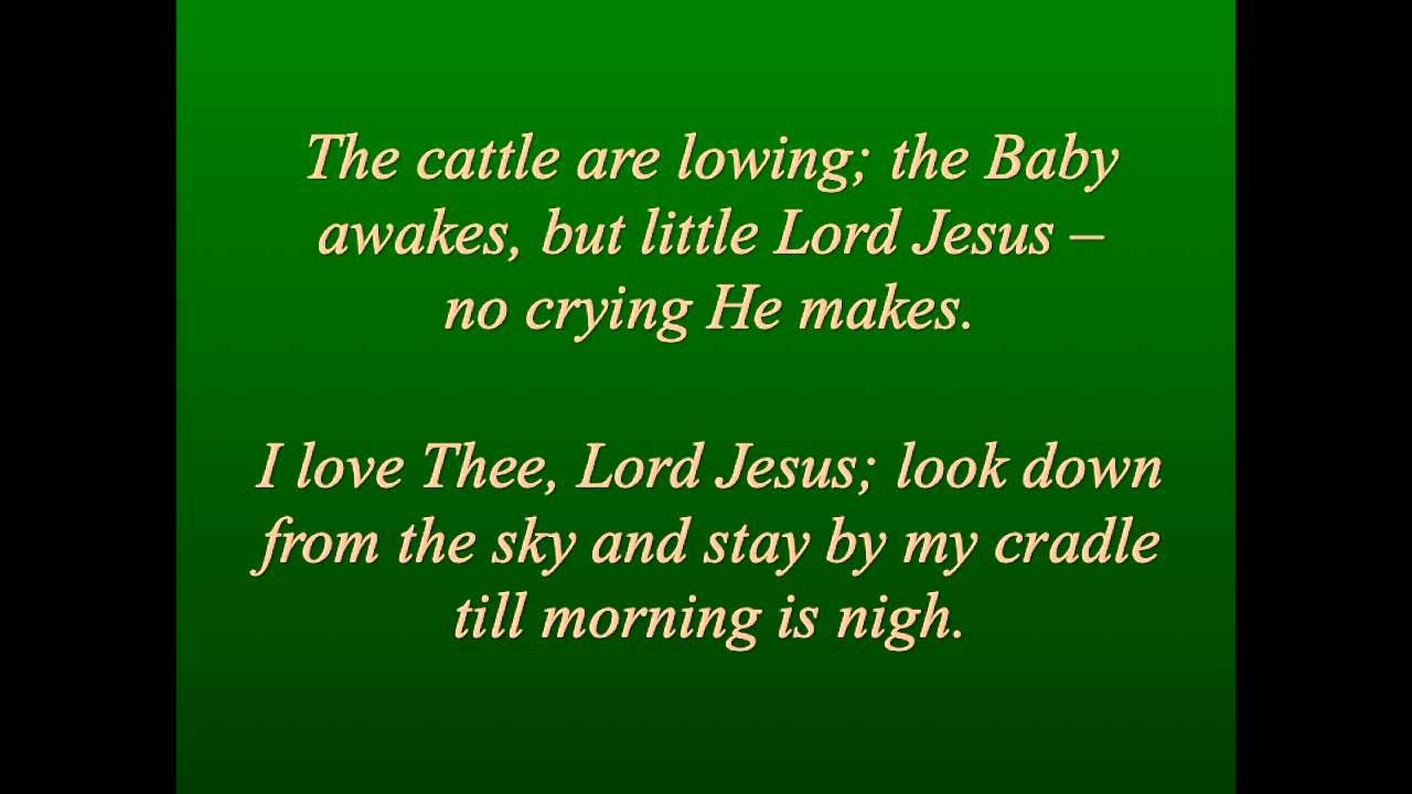 Away in a Manger - Piano and Lyrics HD 1080p Away in a Manger - Piano and Lyrics HD 1080p