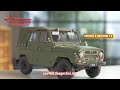 Презентация коллекции УАЗ 469 - Соберите модель в масштабе 1/8 (DeAgostini)