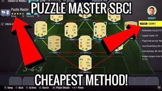 PUZZLE MASTER SBC (NO LOYALTY) - Cheapest Method (FIFA 22 League and Nation Hybrid)