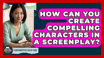 How Can You Create Compelling Characters in a Screenplay? | Screenwriter