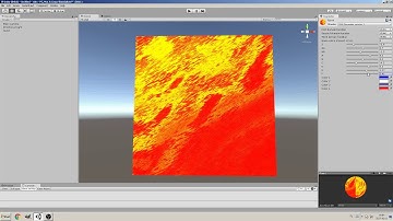 Unity3D real-time  FBM Perlin Noise generation on GPU
